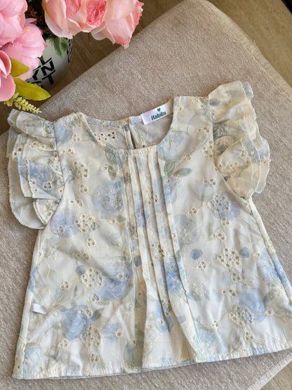 Floral Terno Blue