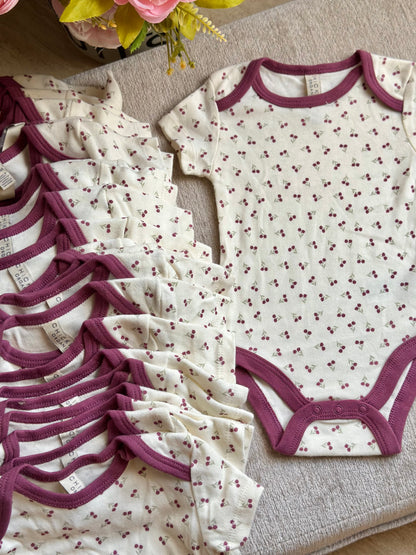 Chickpea Cherry Onesie