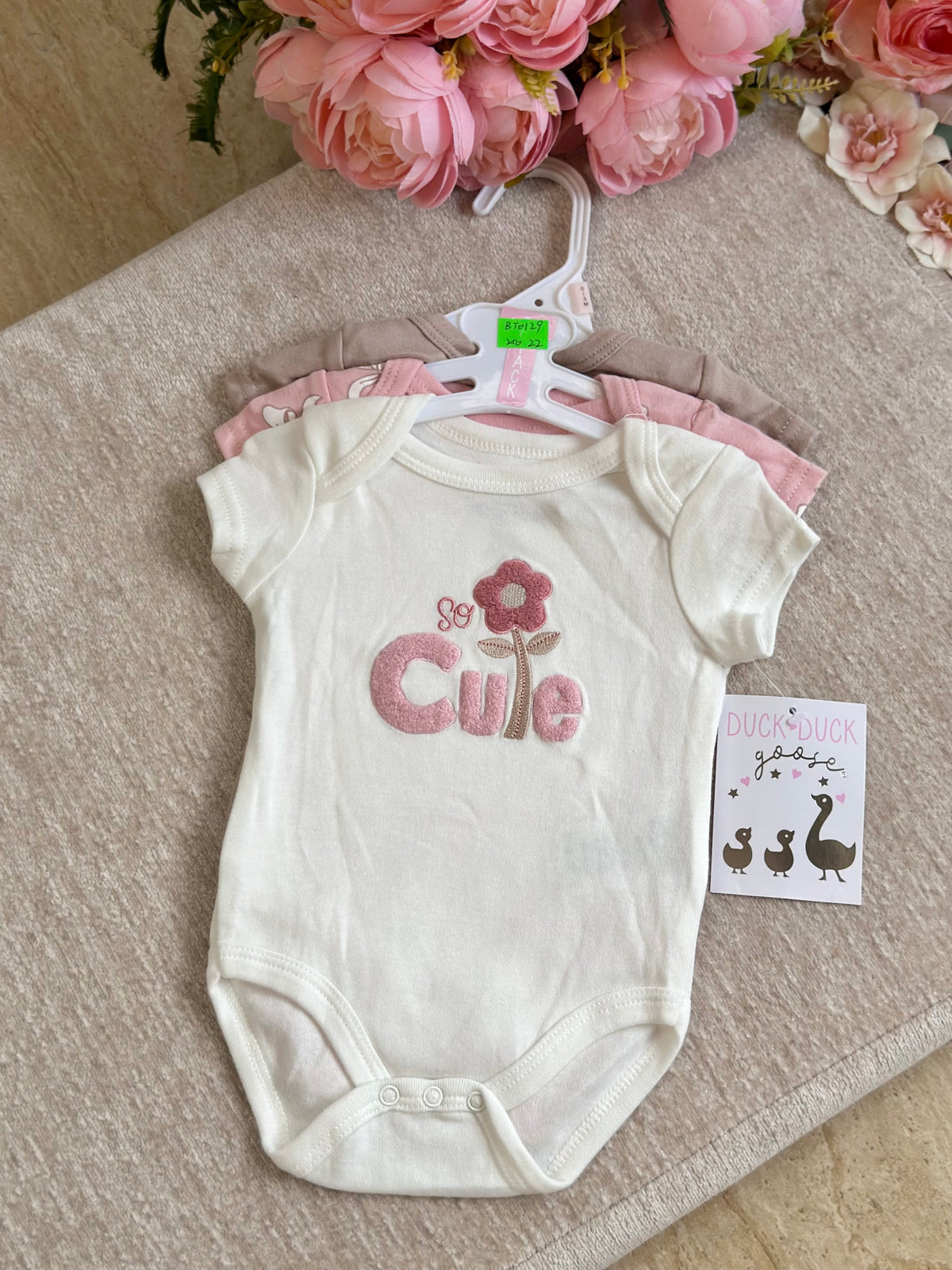 Duck Duck 3pc Onesie