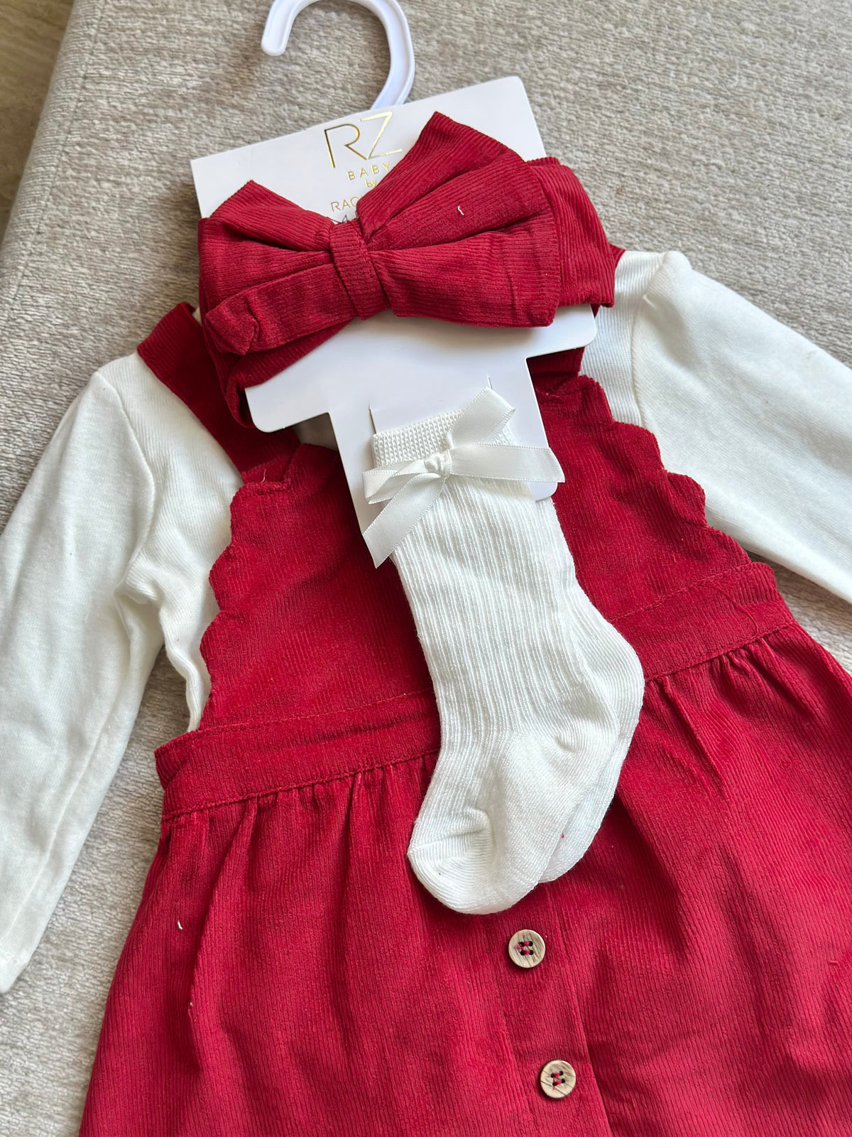Red Dress Set