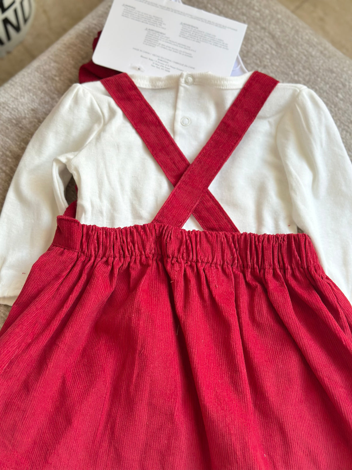 Red Dress Set
