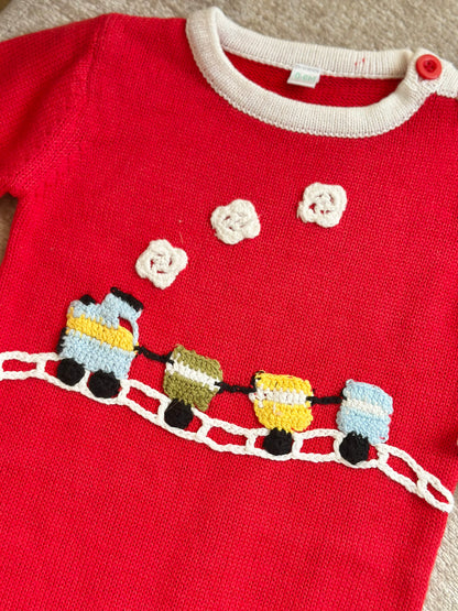 Christmas Knitted Jumpsuit