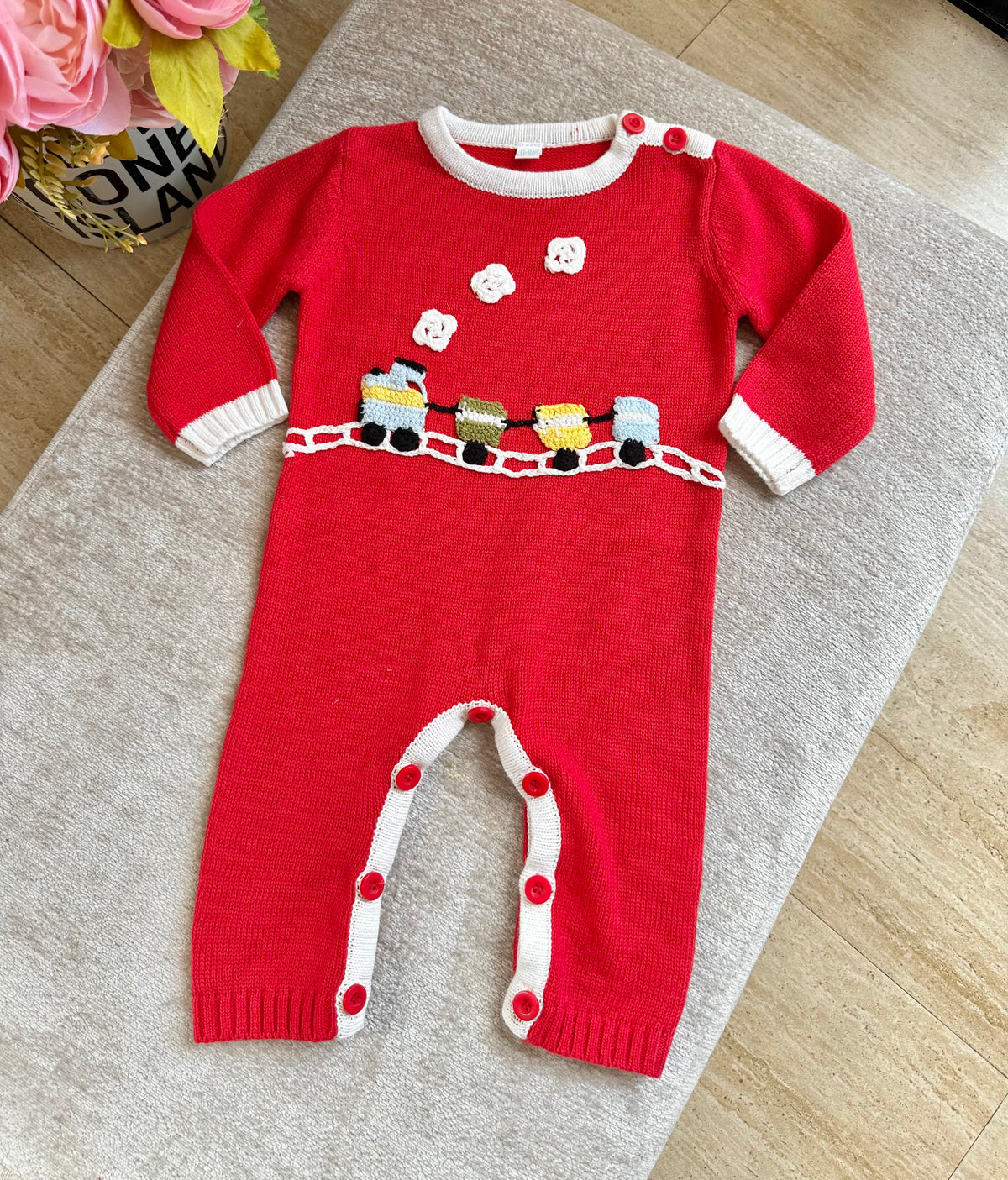 Christmas Knitted Jumpsuit