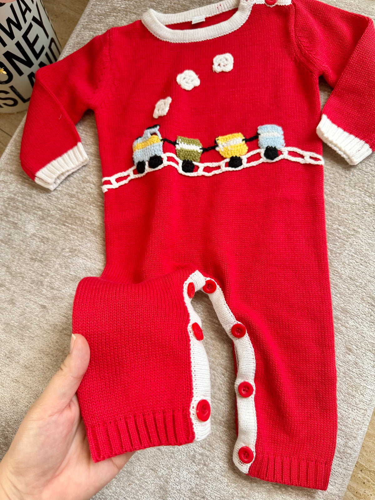 Christmas Knitted Jumpsuit