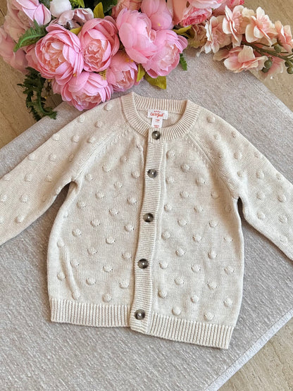 Cat & Jack Knitted Jacket - Cream