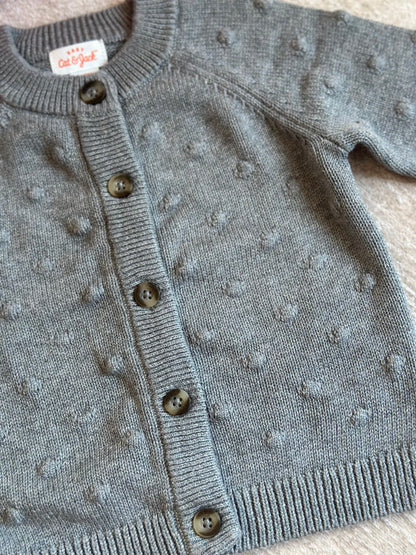 Cat & Jack Knitted Jacket - Dark Gray