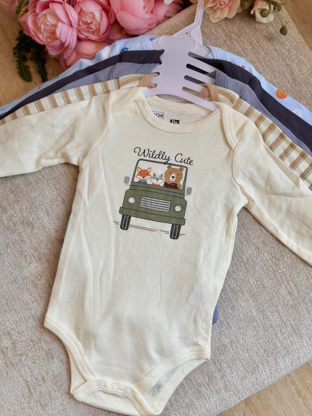 5pcs Long Sleeves Onesies Set - 6