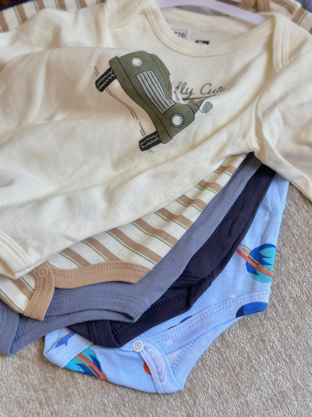5pcs Long Sleeves Onesies Set - 6