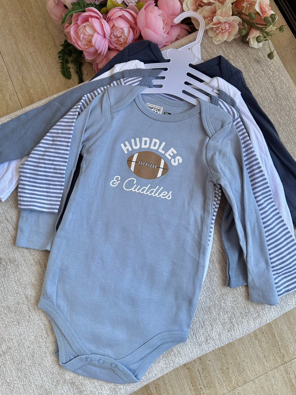 5pcs Long Sleeves Onesies Set - 7