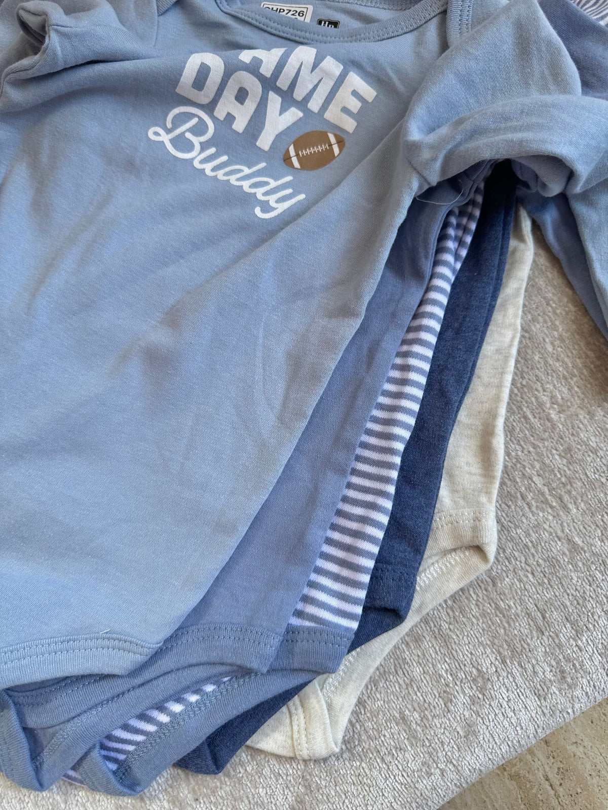 5pcs Long Sleeves Onesies Set - 8