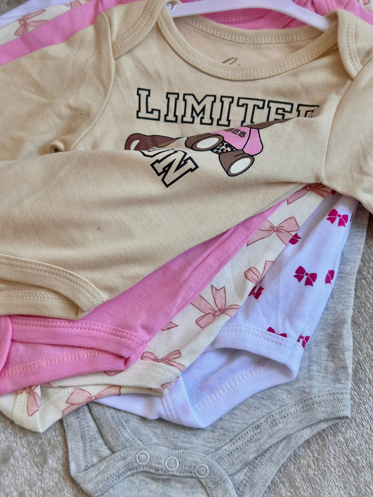 5pcs Long Sleeves Onesies Set - 1