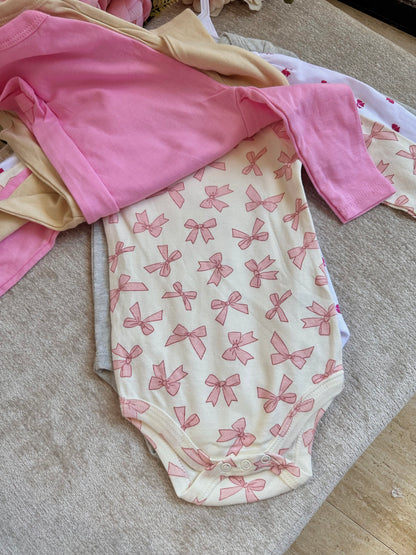 5pcs Long Sleeves Onesies Set - 1