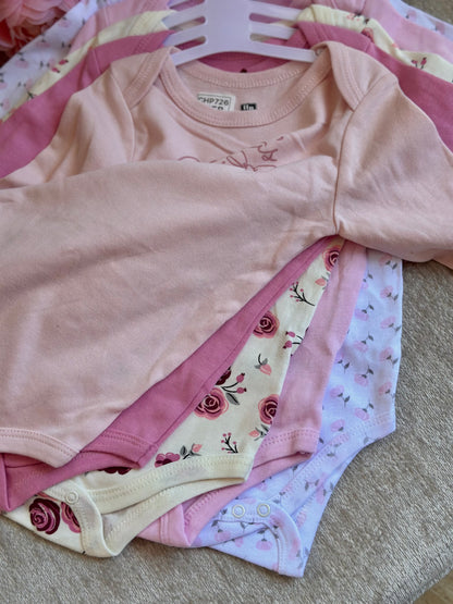 5pcs Long Sleeves Onesies Set - 2