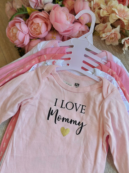 5pcs Long Sleeves Onesies Set - 3