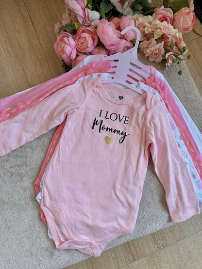 5pcs Long Sleeves Onesies Set - 3
