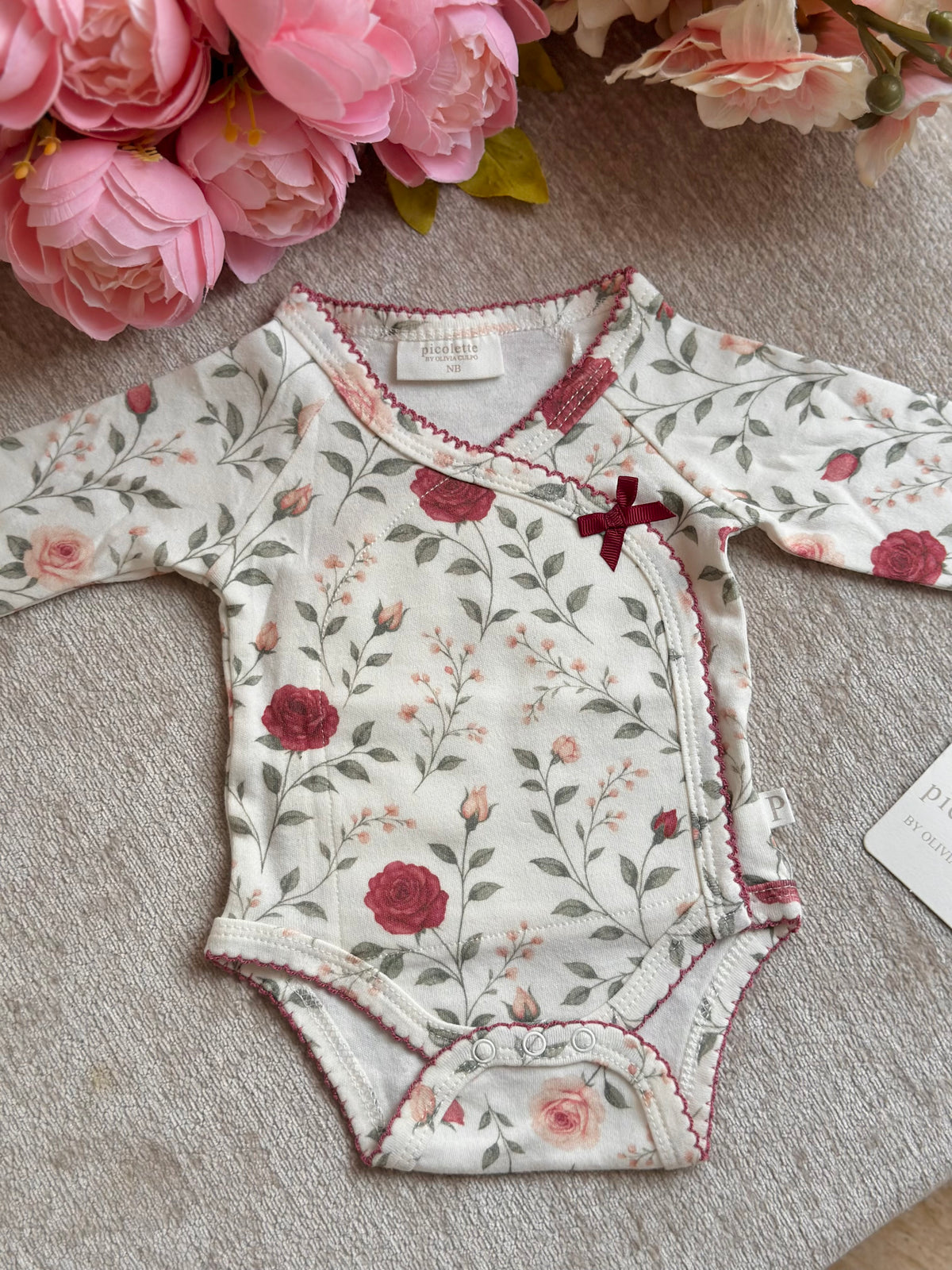 Picolette Onesie - Rose