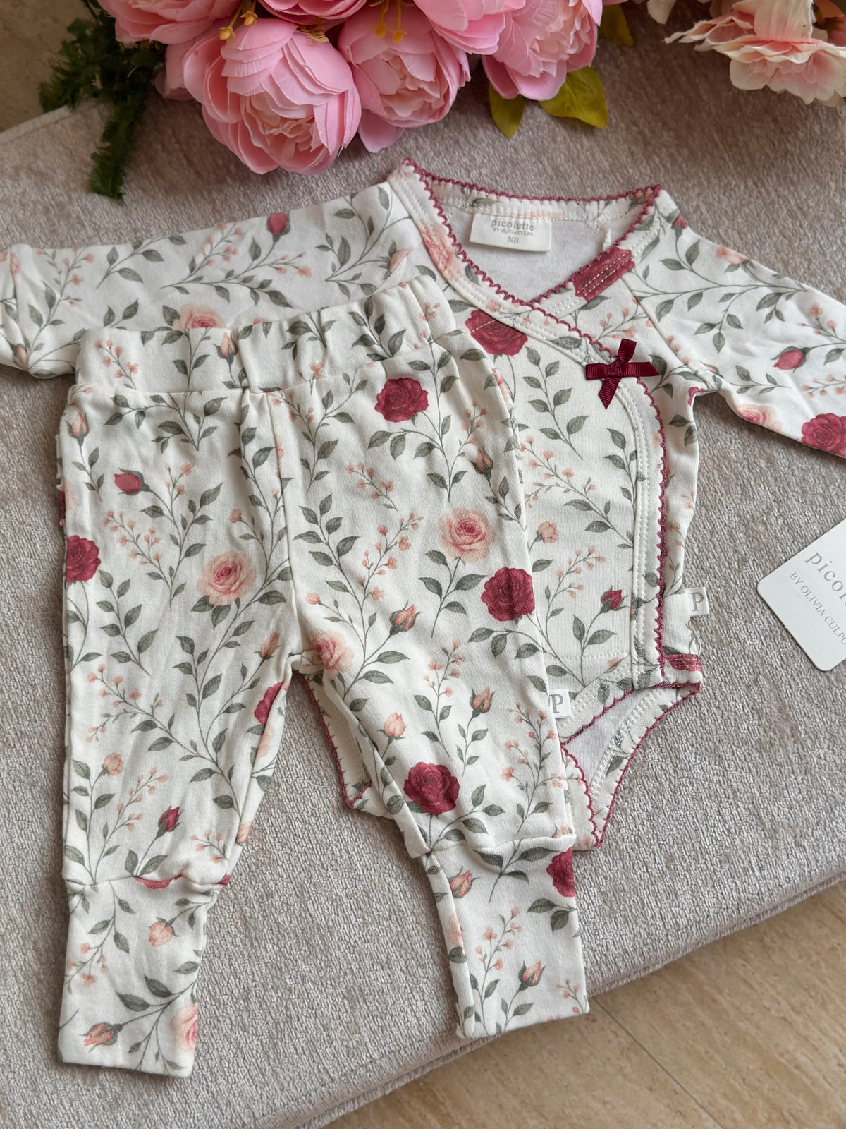Picolette Pajama Set - Rose