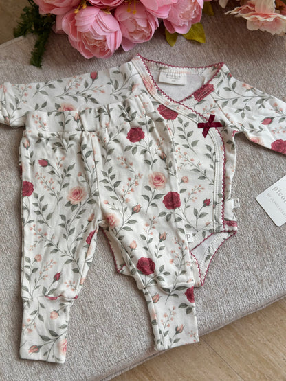 Picolette Pajama Set - Rose