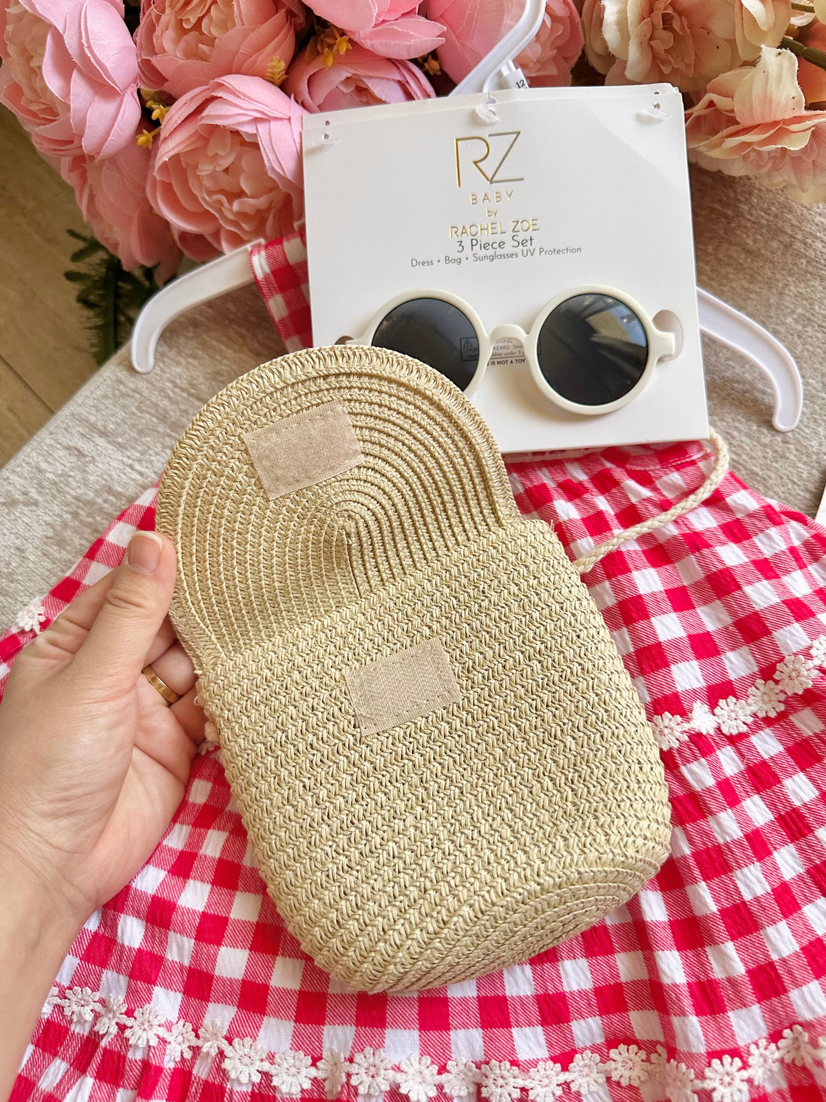 Red Gingham Summer Dress