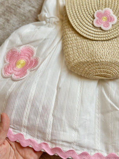 White Dress - Flower