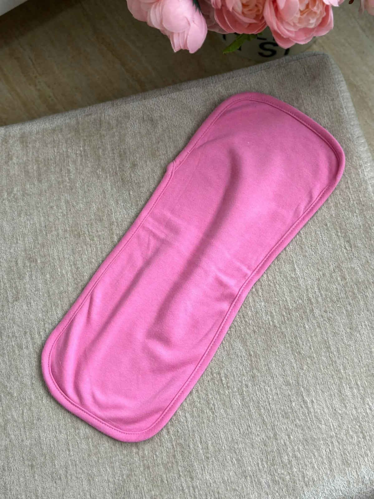 Burp Cloth "Dark Pink"